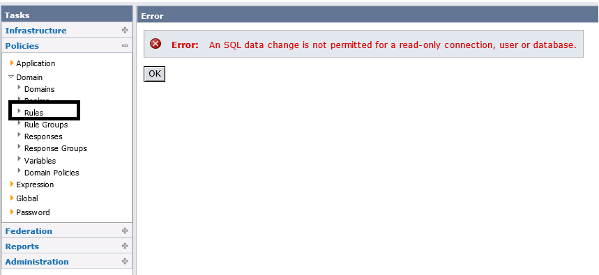 database error at admin attempt to write a readonly database software sqlite attempt to write a readonly database windows