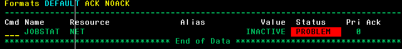 false alert