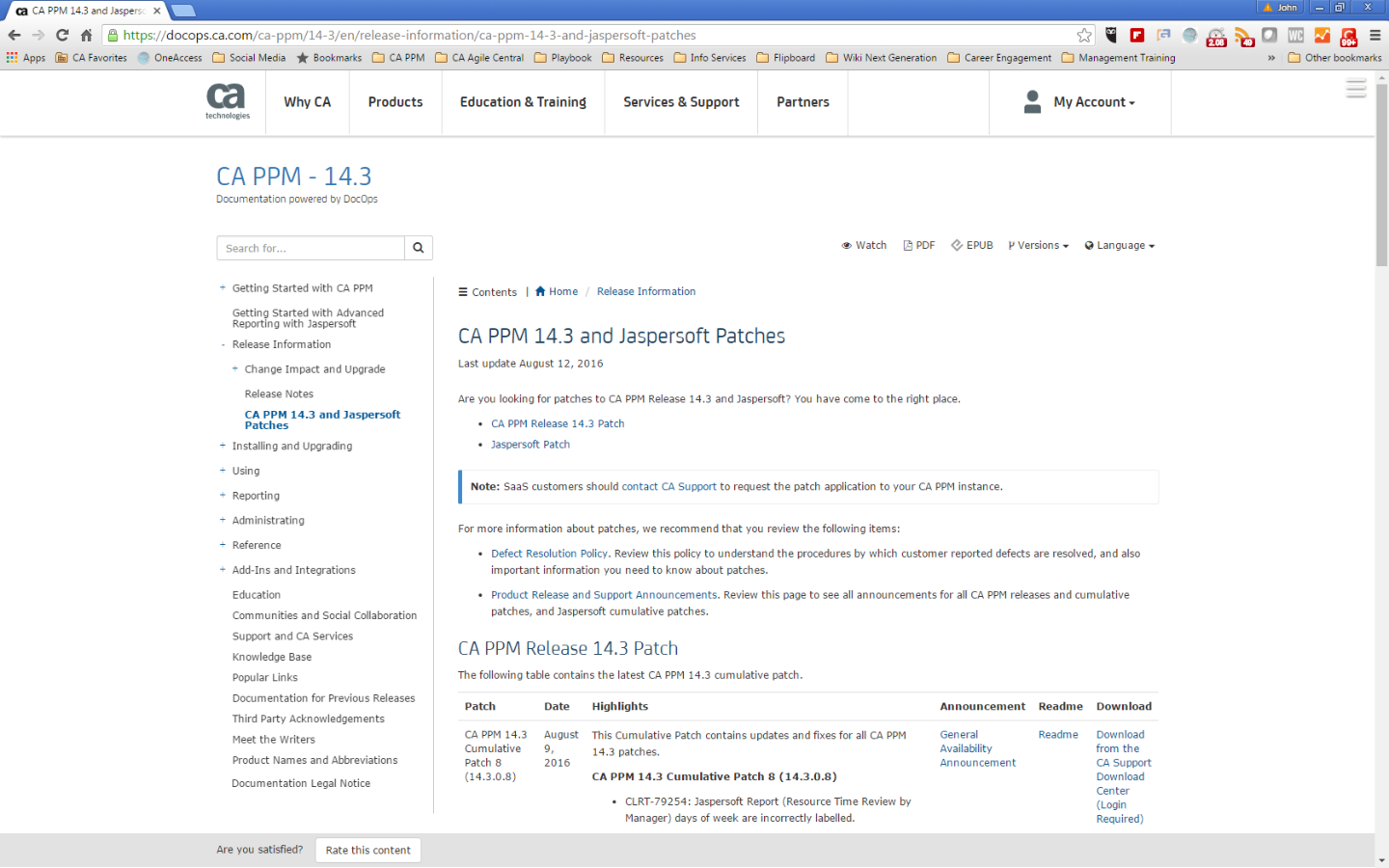 CA PPM and Jaspersoft Patches 2.png