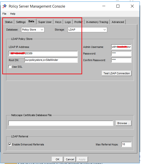 smobjimport when CA SiteMinder FSS Administrative UI is unavailable ...