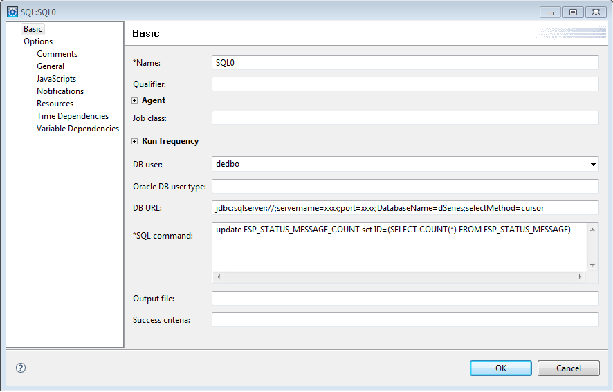 CAN CA WORKLOAD DE 'SQL JOB' UPDATE TABLE IN THE DATABASE? AutoSys