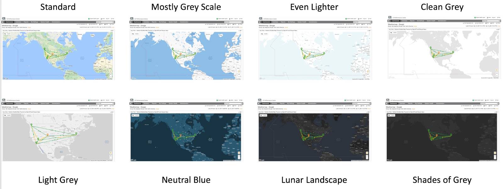 OpenAPI WeatherMap Themes