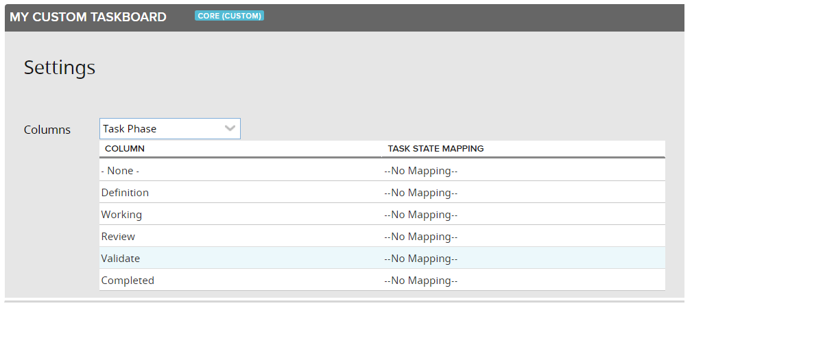 After selecting a field with more rows.