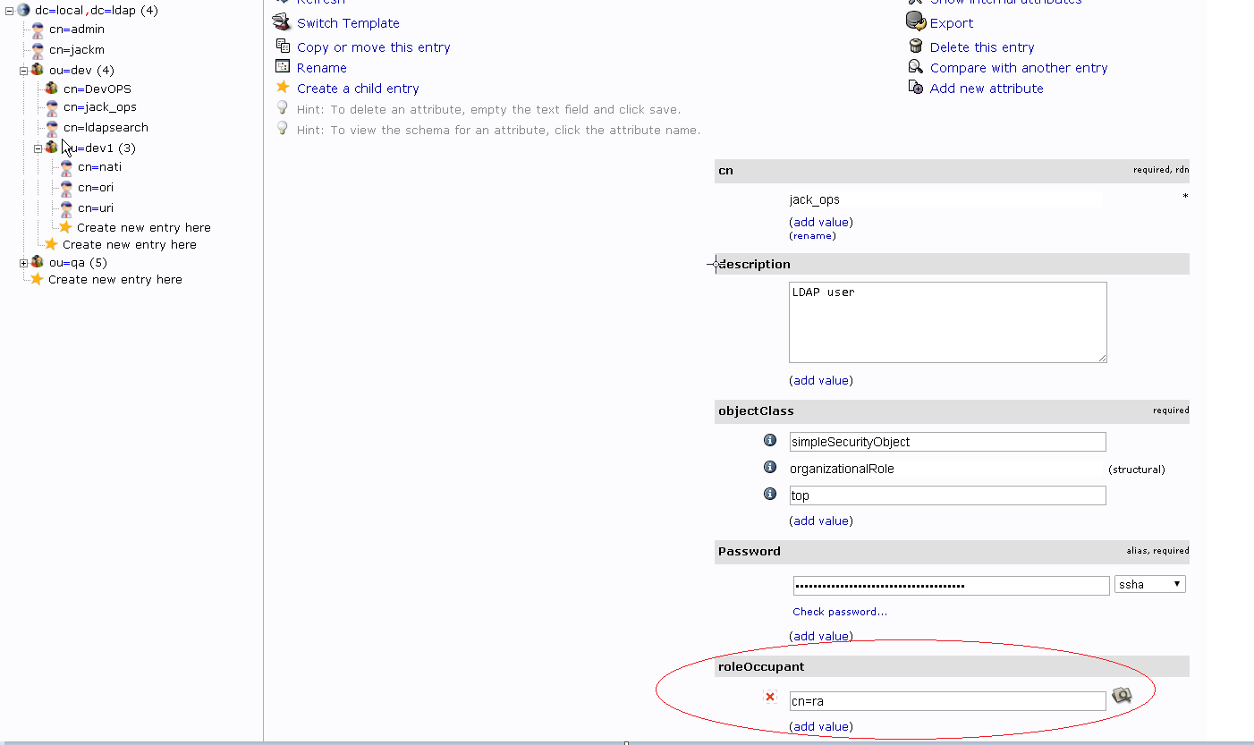 permission for ldap users/groups | Release Automation