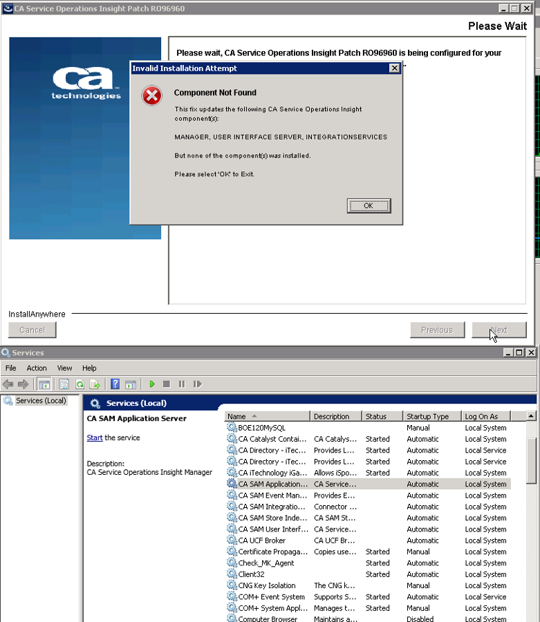 WINSOI 4.0SP2 JUL2017 MONTHLY UPDATE KIT Service Operations Insight