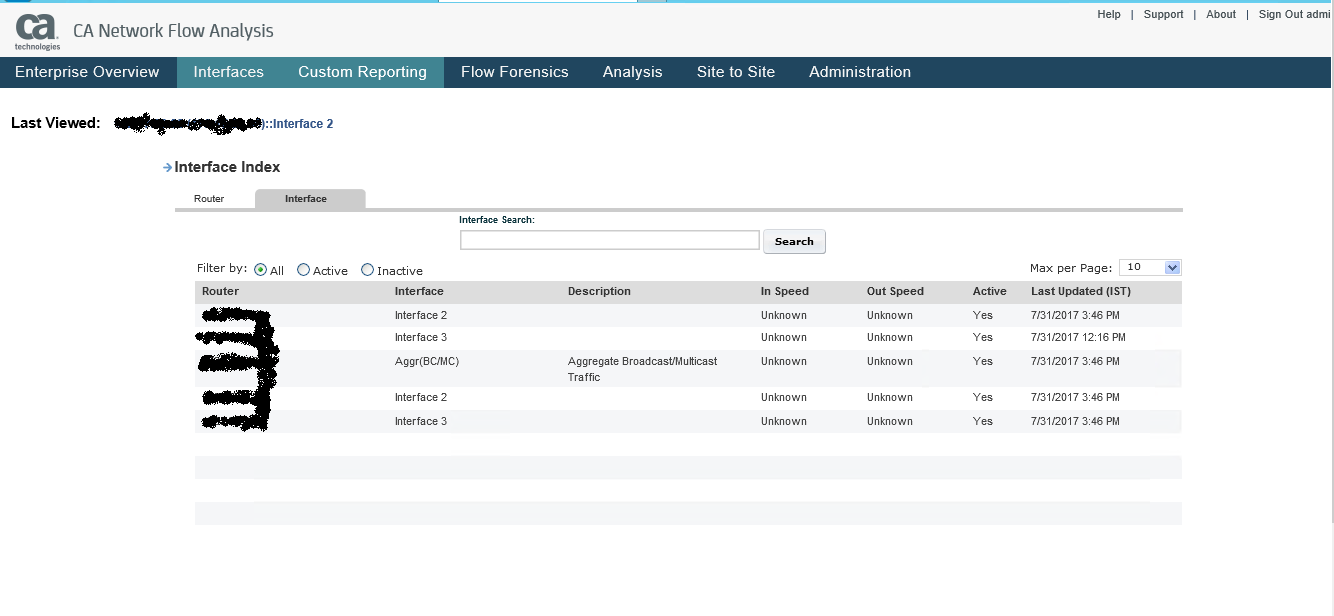Nfa Interface Query Dx Infrastructure Manager