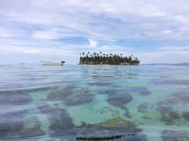 Snapped while snorkeling in the paradise of San Blas islands