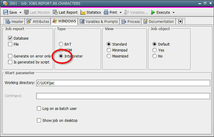 Job reports of PowerShell commands wrap at 80 characters per line ...