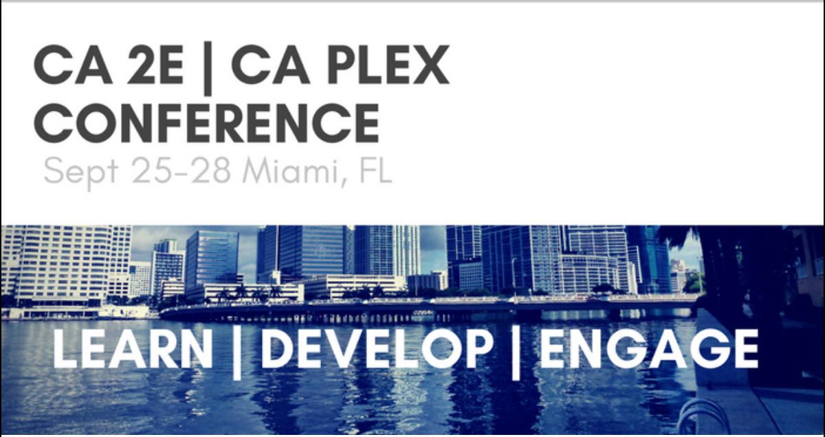 9th CA 2E CA Plex Worldwide Developer Conference: Register NOW!