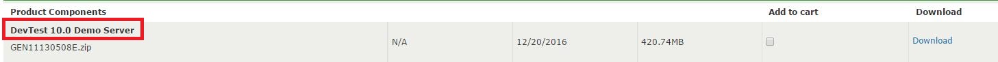 From Download Center in CA Support Online