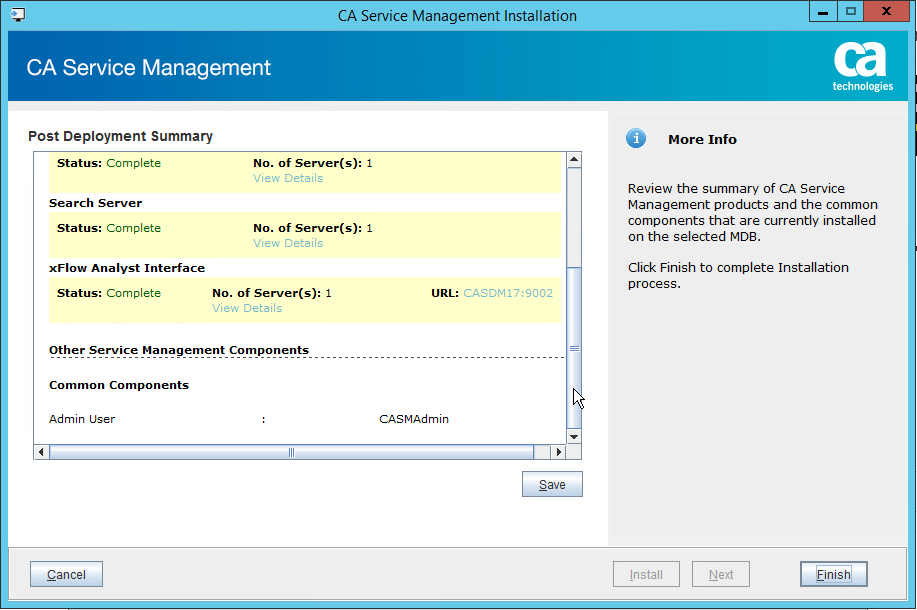 CA Service Management Enterprise Software