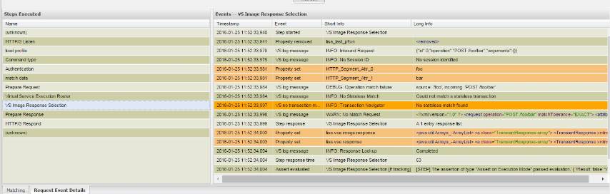 How to store the VSE response in LISA for the particular input request ...