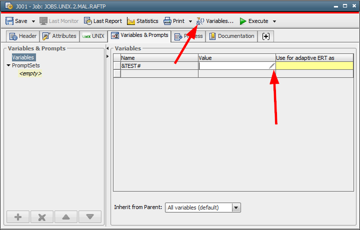 How to call the Variable Picker in Java UI