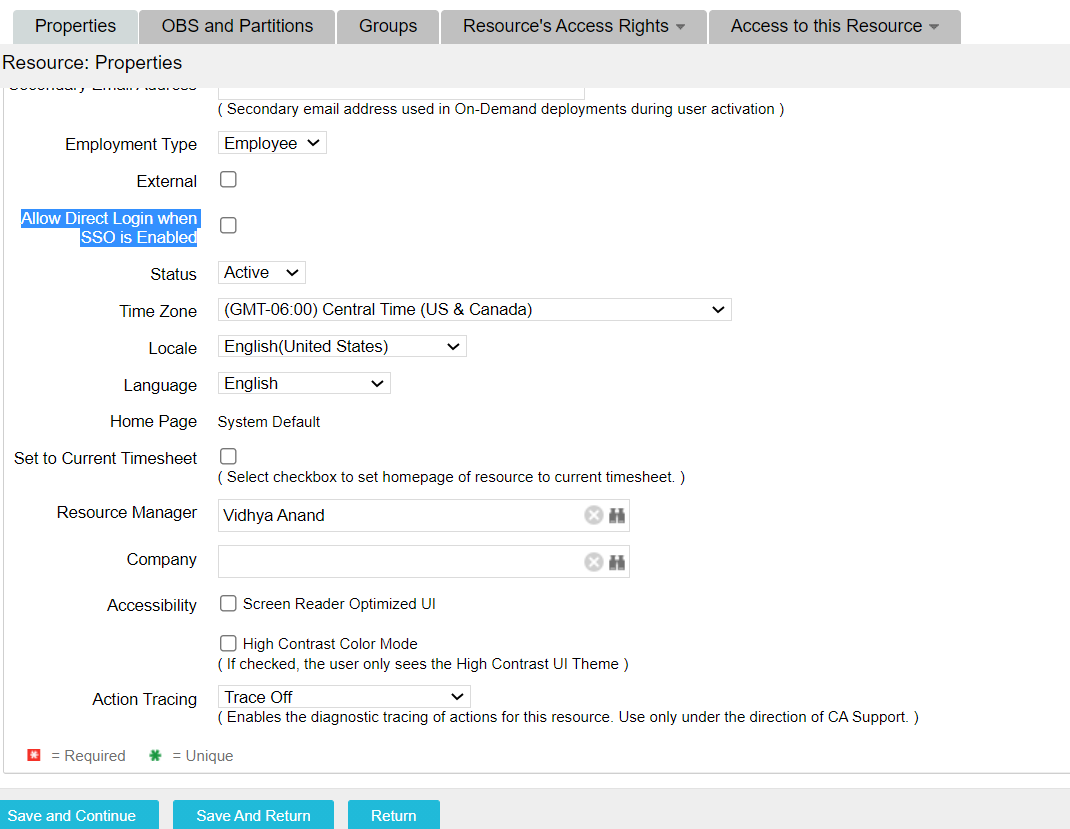 Allow Direct Login when SSO is Enabled | Clarity