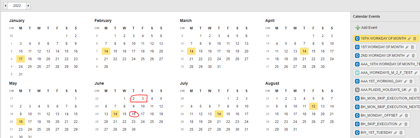 Offsetting for late Spring Bank Holidays in UK | Automic Workload Automation