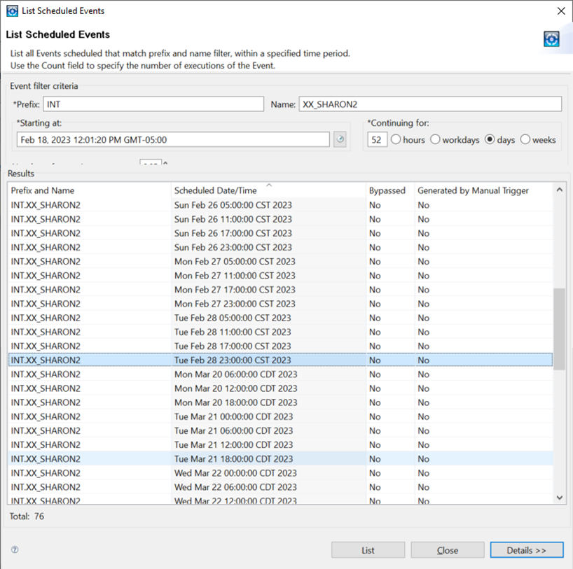 Schedule Element - Free Format Statement | ESP dSeries Workload Automation