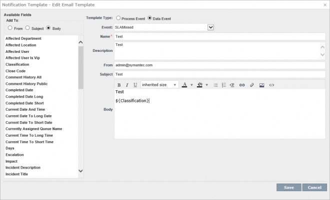 Workflow And Servicedesk Community Symantec Enterprise