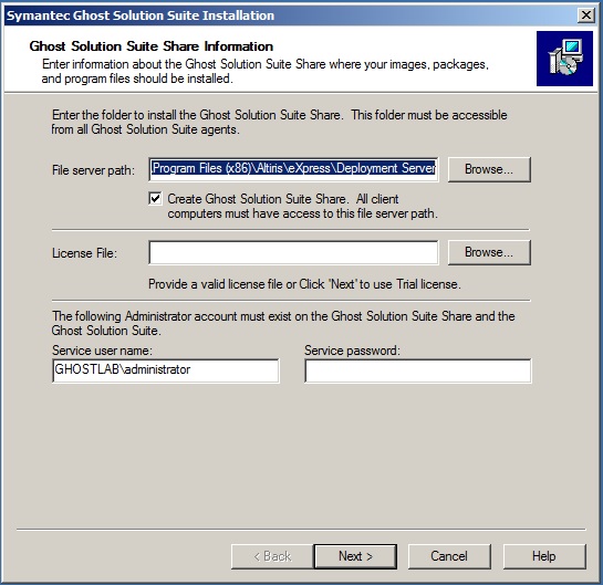 Ghost Solution Suite Symantec Enterprise Ghost Solution Suite Symantec Enterprise