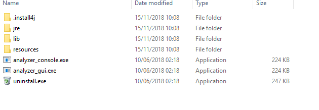 File Analyser Folder Directory