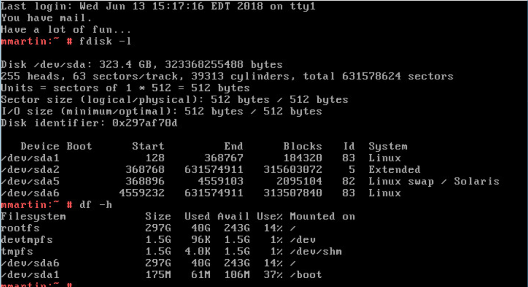 Shrinking Linux VM Created by Converter P2V ESXi