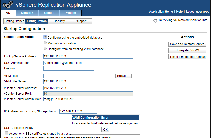 Error : local variable “host” referenced before assignment & retrieving ...