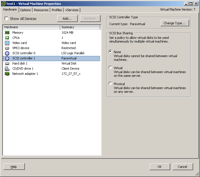 Adding drive and new SCSI controller fails Automation