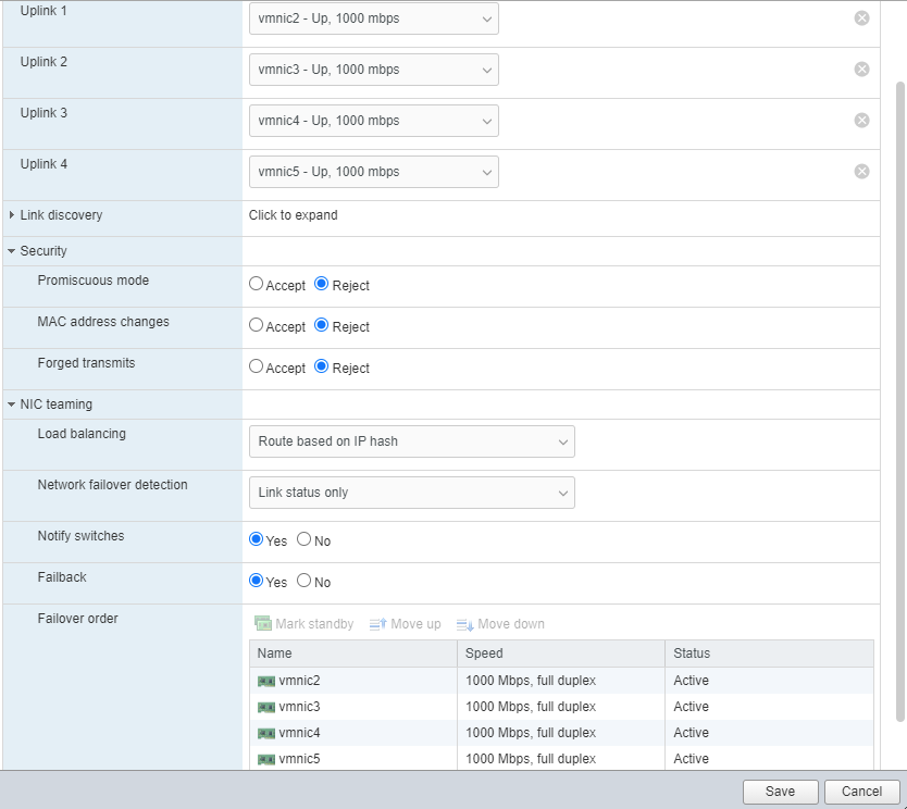 network card compatibility problems? ESXi