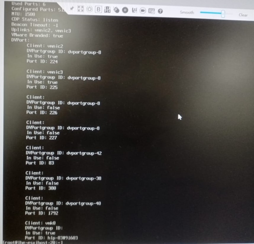 esxcli network vswitch dvs vmware list