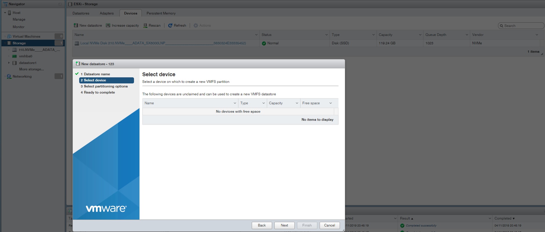 ESXi does not see raid controller VMware vSphere