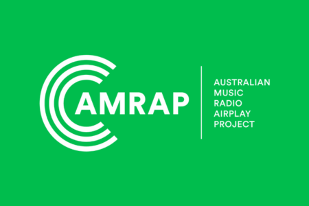 AMRAP logo on a green background