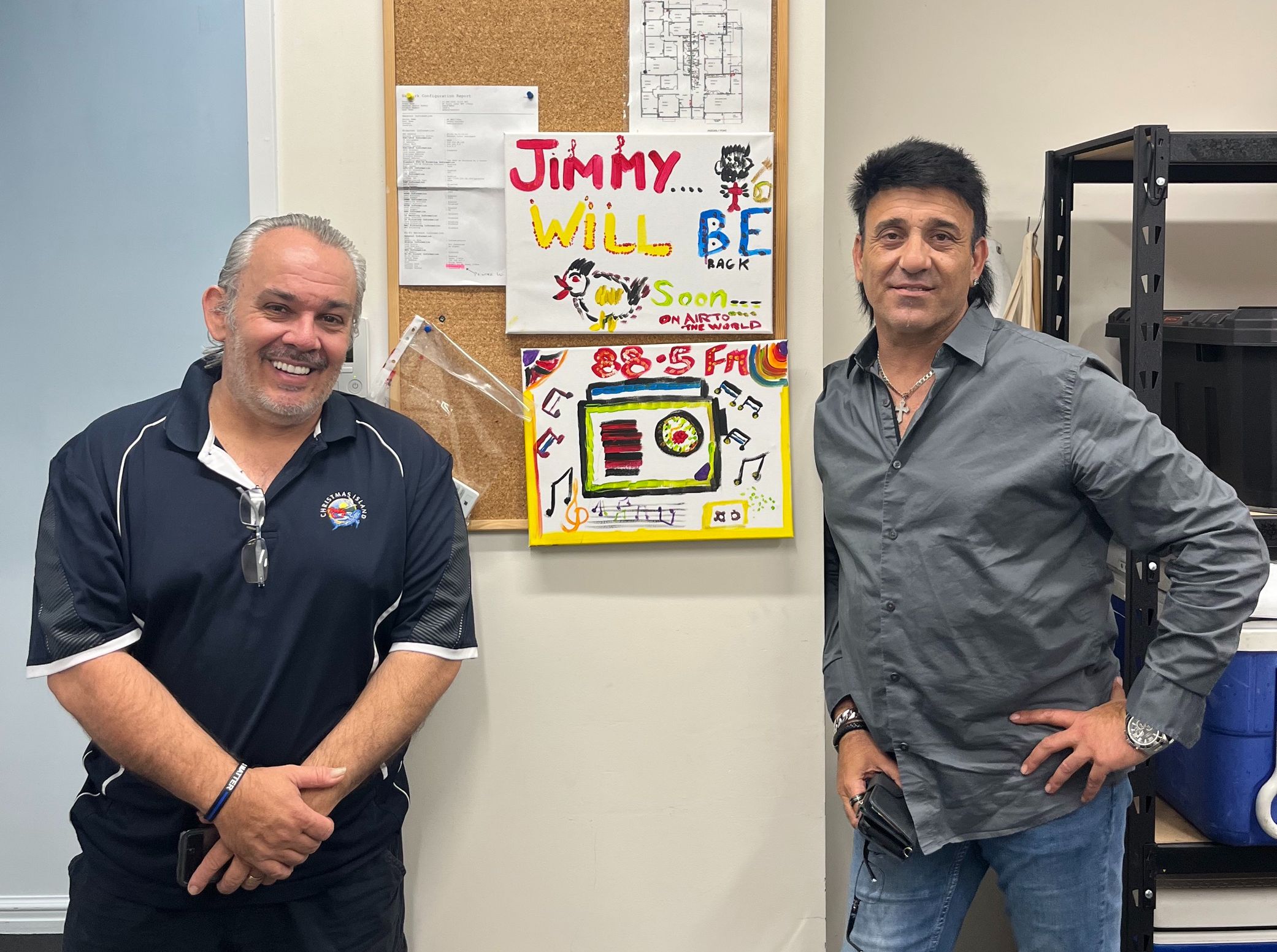 Carlos and Jimmy at Ellenbrook