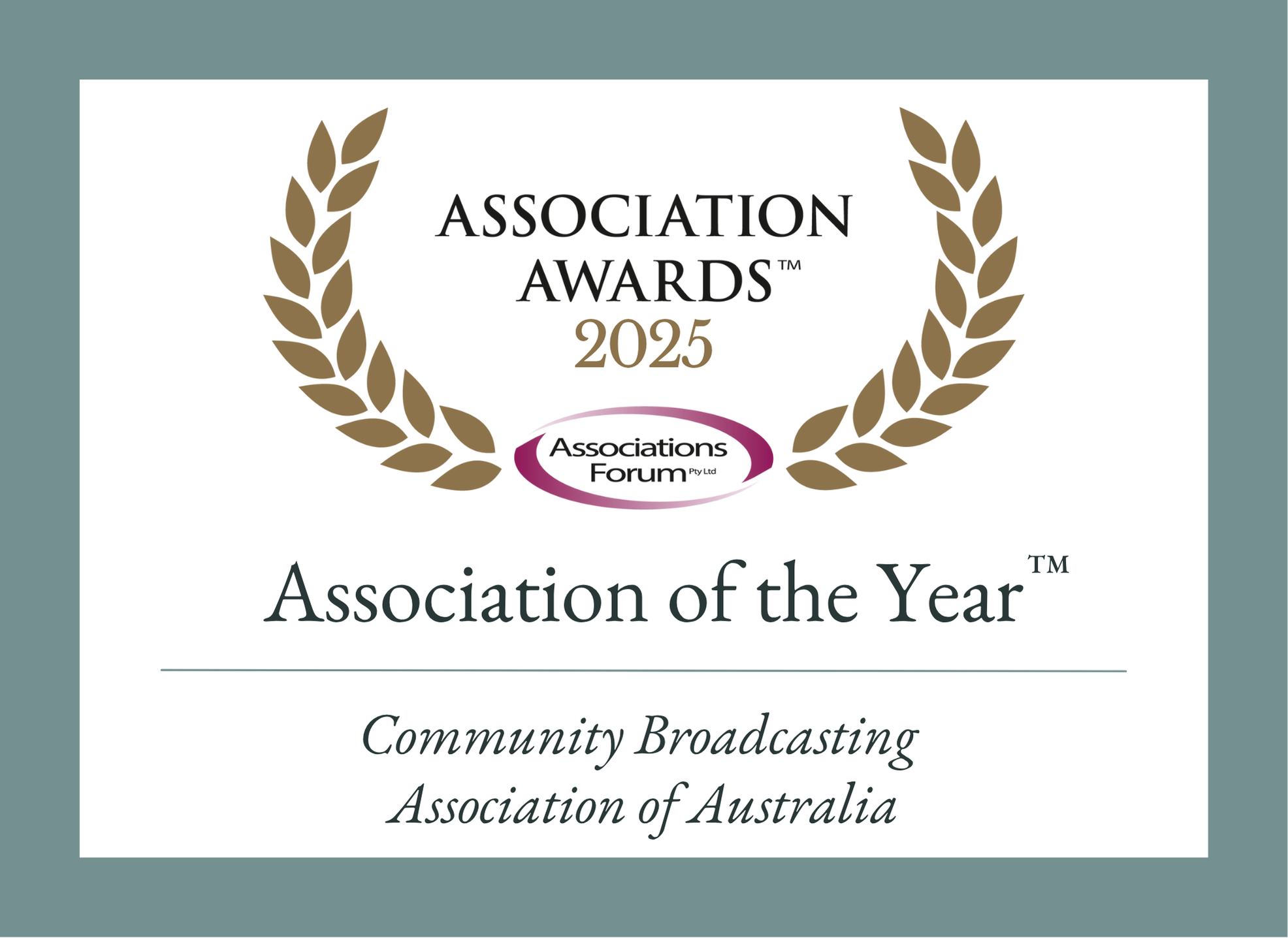 Association of the Year - CBAA