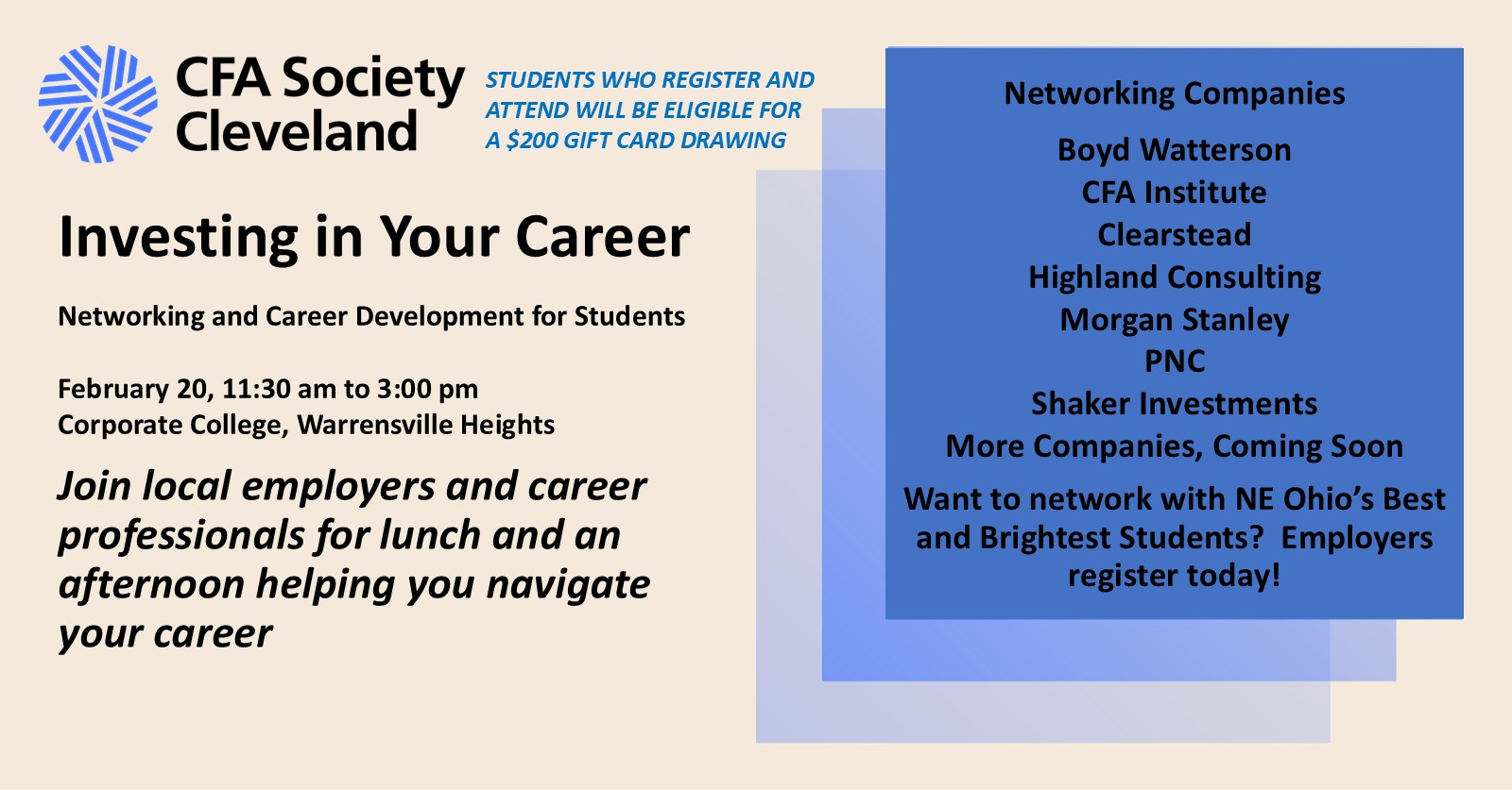 Home - CFA Society Cleveland