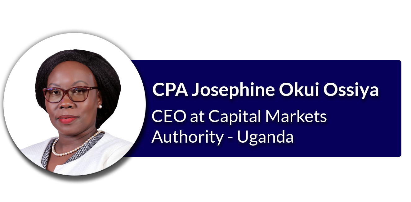 CPA Josephine Okui Ossiya CEO at Capital Markets Authority Uganda