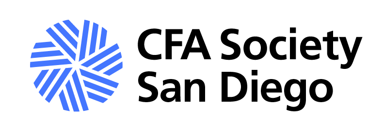 CFA Society San Diego logo. This will take you to the homepage