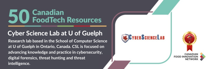50 Canadian FoodTech Resources – Cyber Science Lab