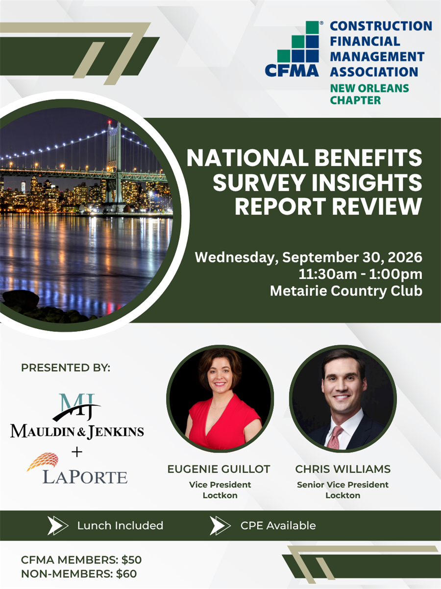 GNO Chapter Meeting Details
