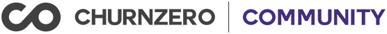 ChurnZero Community logo. This will take you to the homepage