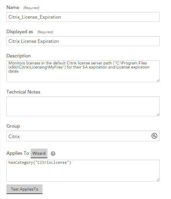 DataSource Properties