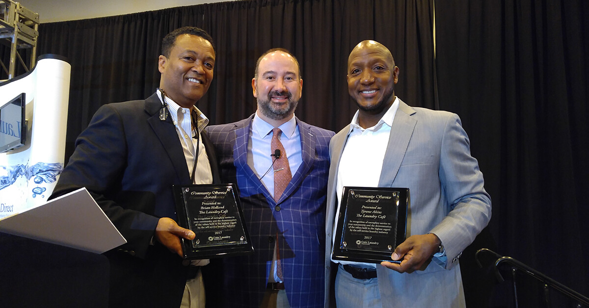 Brian Holland and Tyrone Akins Brian Holland and Tyrone Akins