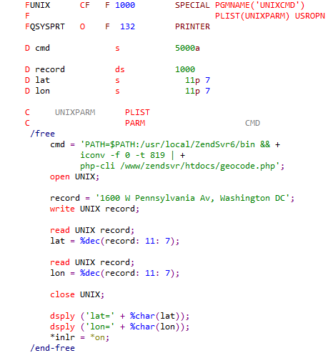old version of RPG Code old version of RPG Code