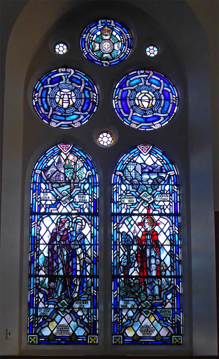 A Symposium held by the Scottish Stained Glass Trust. Please come and join us to visit this wonderful collection of Scottish stained glass and excellent example of a united Church of Scotland that has been modernised to accommodate current ecclesiastical and community needs.  We will host lectures from 2 of Scotland's leading stained  glass studios that will advise and inspire congregations to re-locate their collection of stained glass into the chosen church building.  This will be a wonderful networking opportunity for  stained glass enthusiasts,  experts, architects, town planners and all interested members of church congregations to be inspired to preserve and retain our Scottish stained glass heritage.  See below for more details.