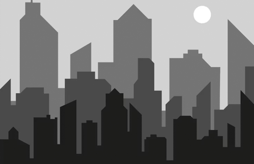 Mystery skyline