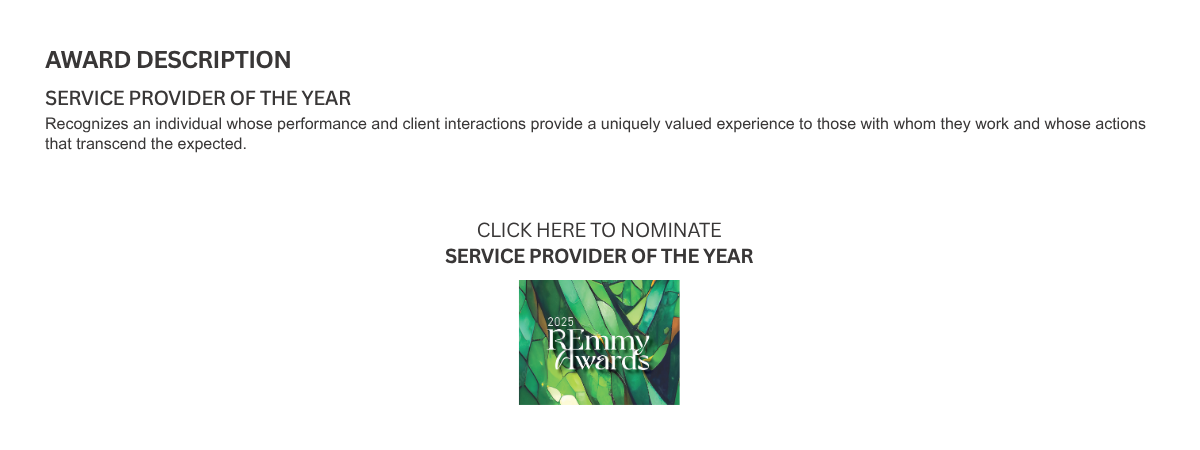 Service Provider of the Year