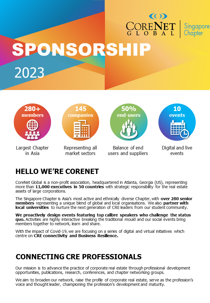 Sponsor Benefits Singapore