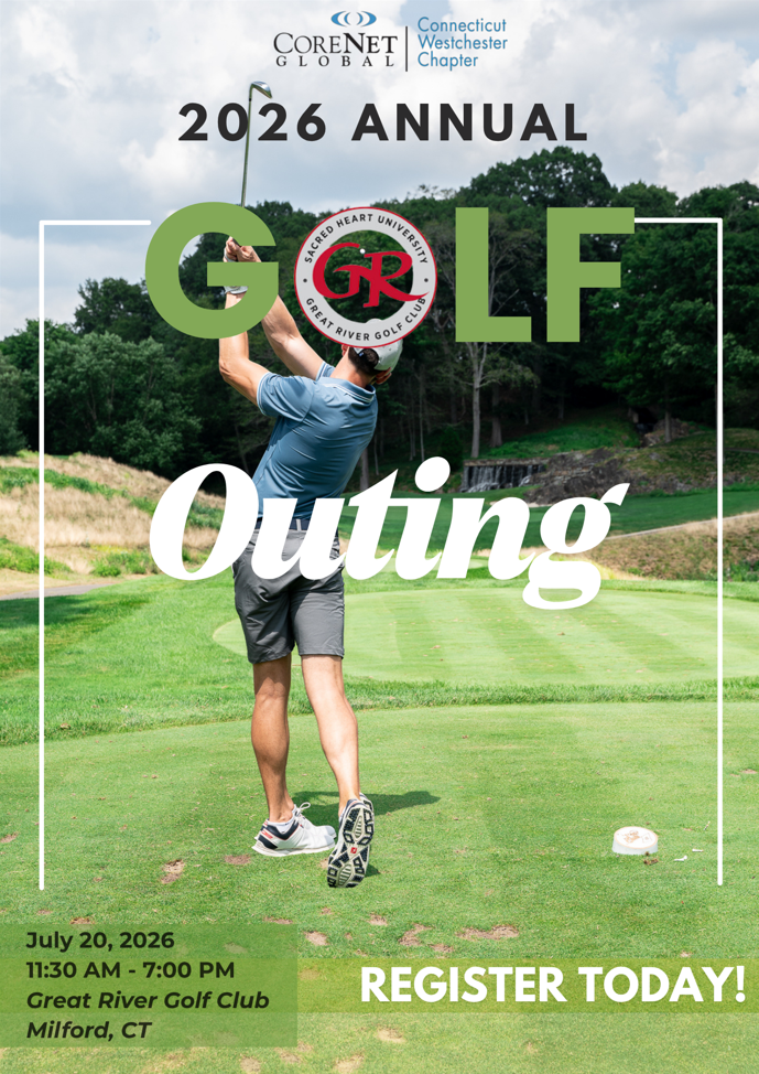 2026 Annual Golf Outing — July 20, 2026 — Great River Golf Club, Milford CT