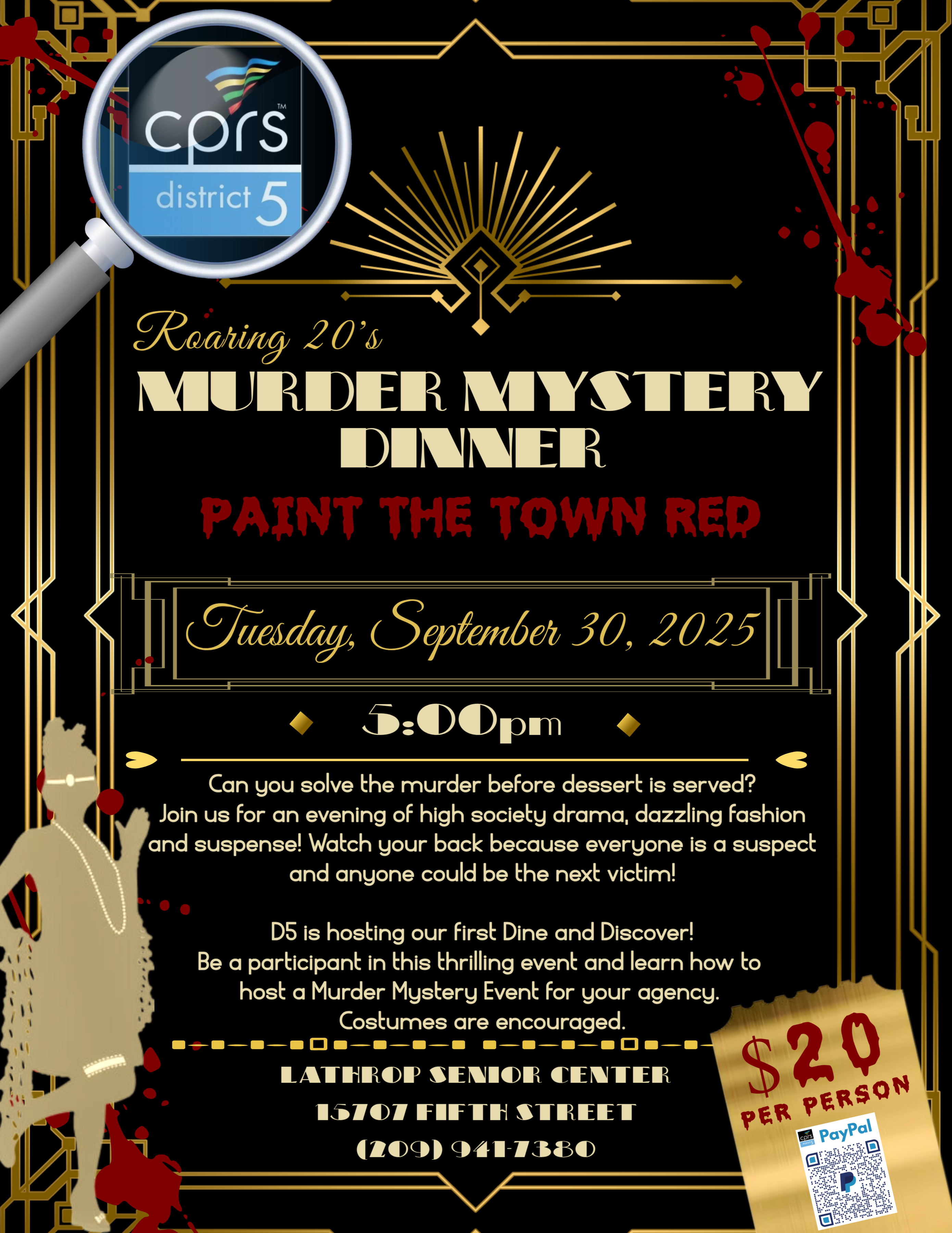 Murder Mystery Flyer
