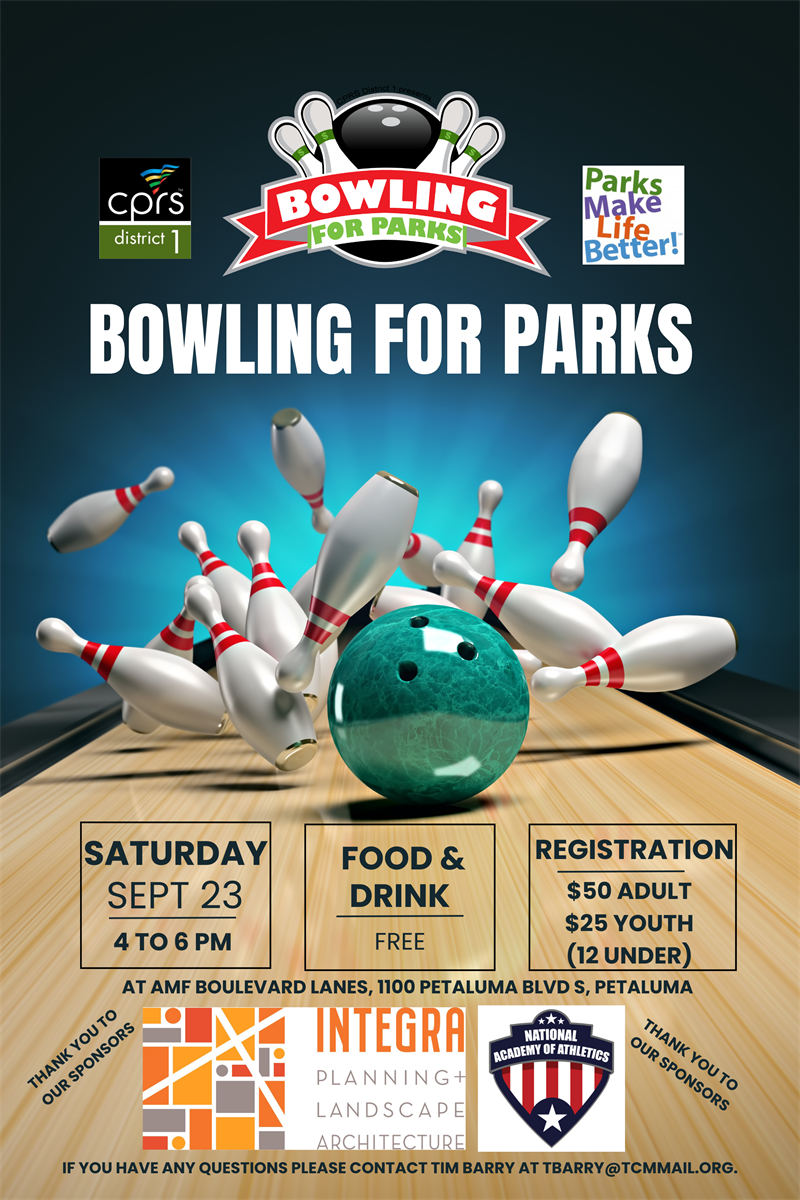 Bowling for Parks Flyer 