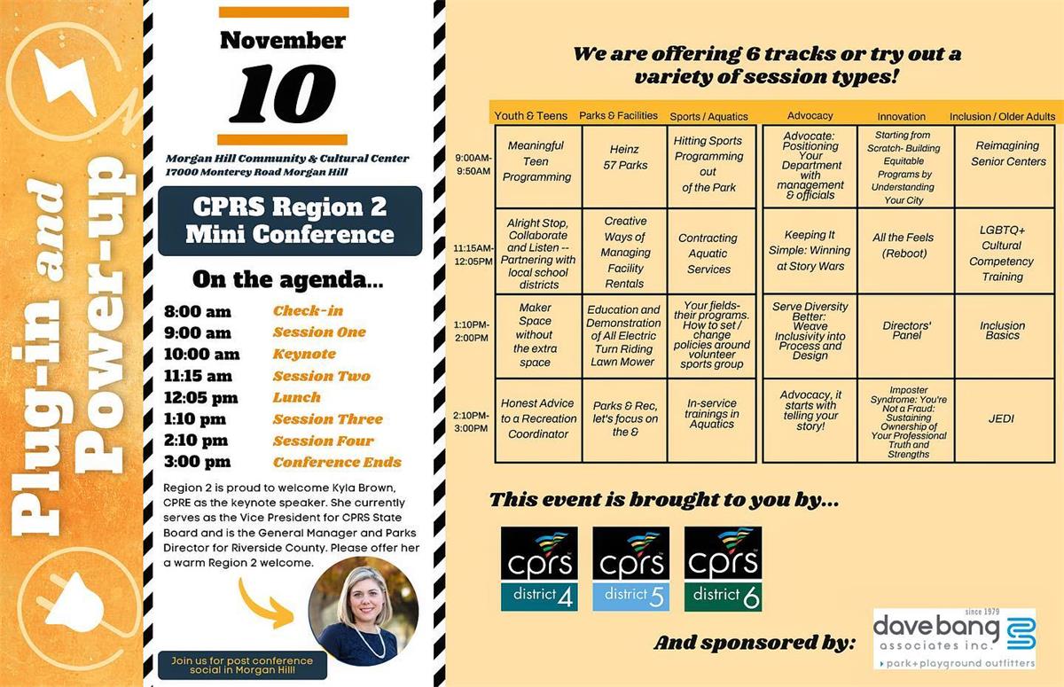 Region 2 Mini Conference Sessions