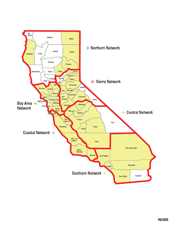 Affiliate Chapters Map